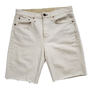 Rag & Bone Maya High Rise Walking Short in Ecru